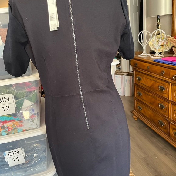 Ellie Tahari Suede Dress - Picture 8 of 11